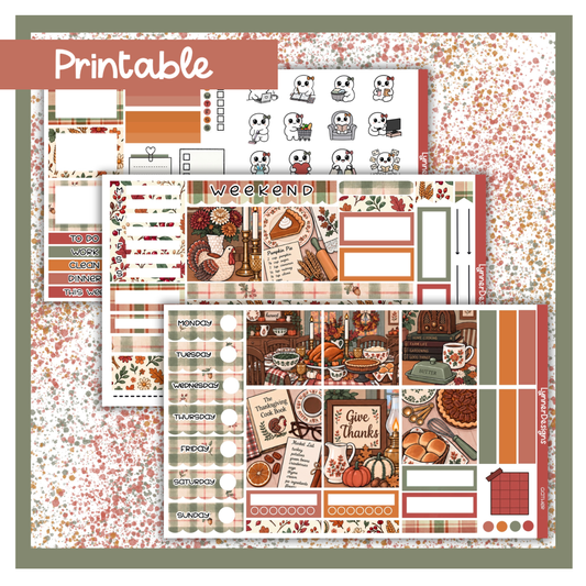 Printable - Gather Hobonichi Cousin Weekly Kit