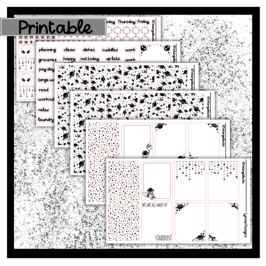 Printable - 137 Intergalactic Foil Pack