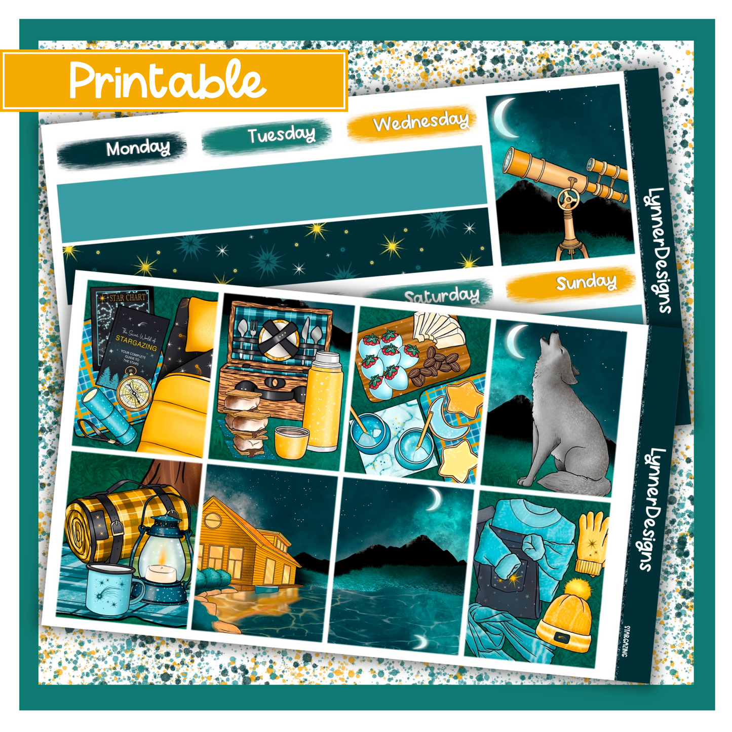 Printable - Stargazing Weekly Kit