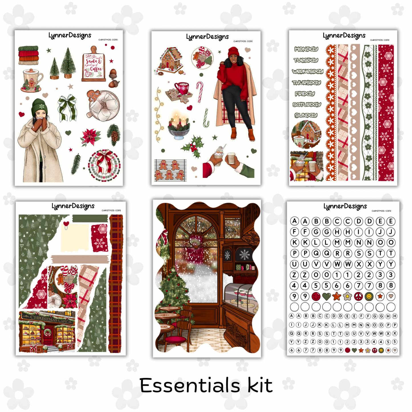 Journaling Kit - Christmas Cafe