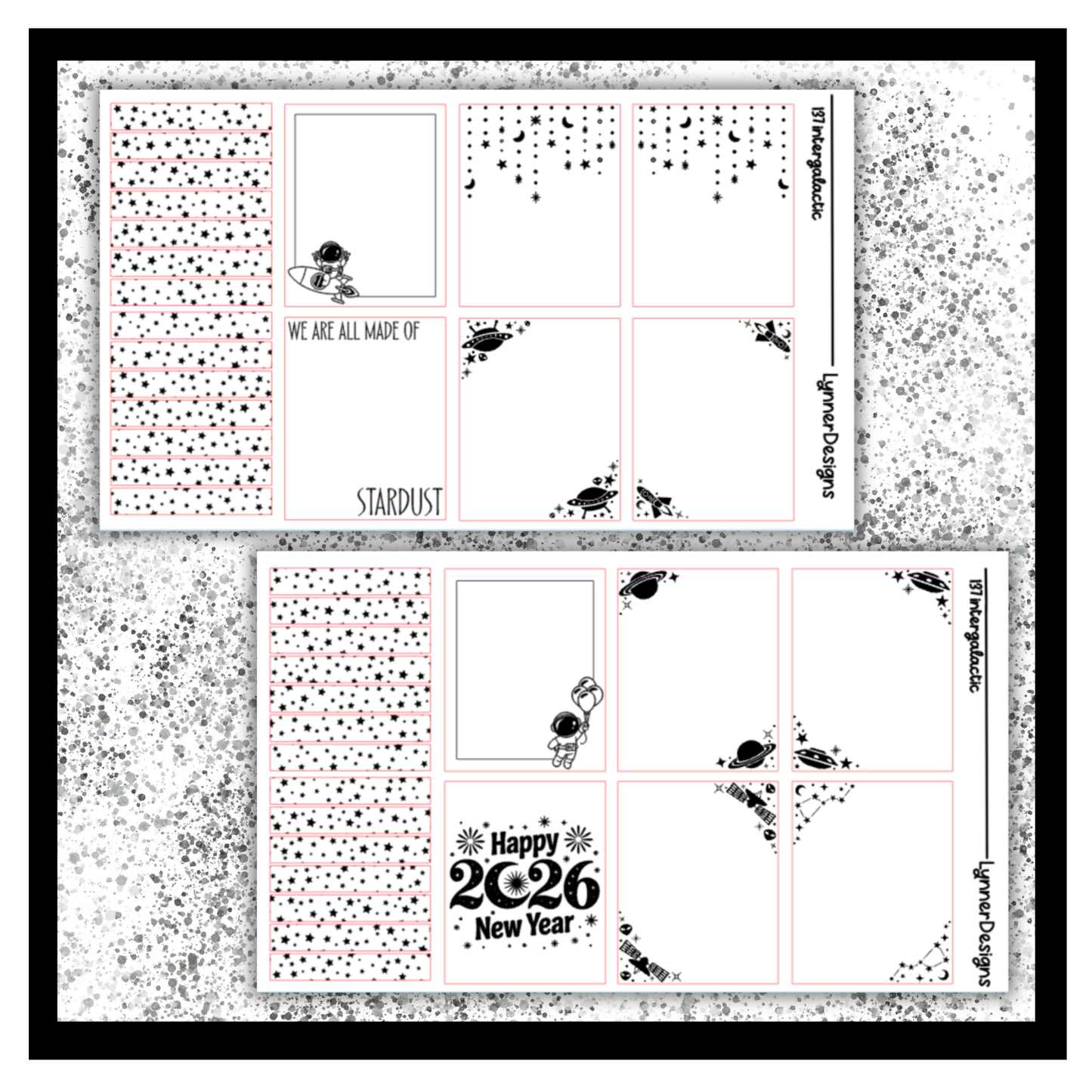 Printable - 137 Intergalactic Foil Pack