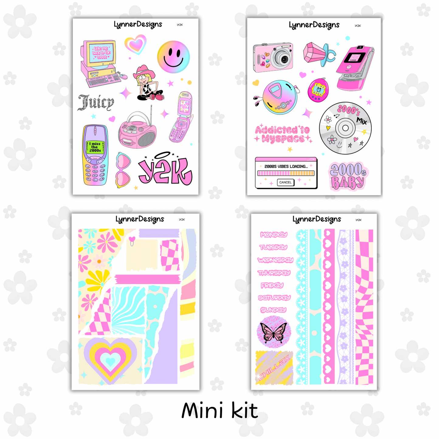 Journaling Kit - Y2K