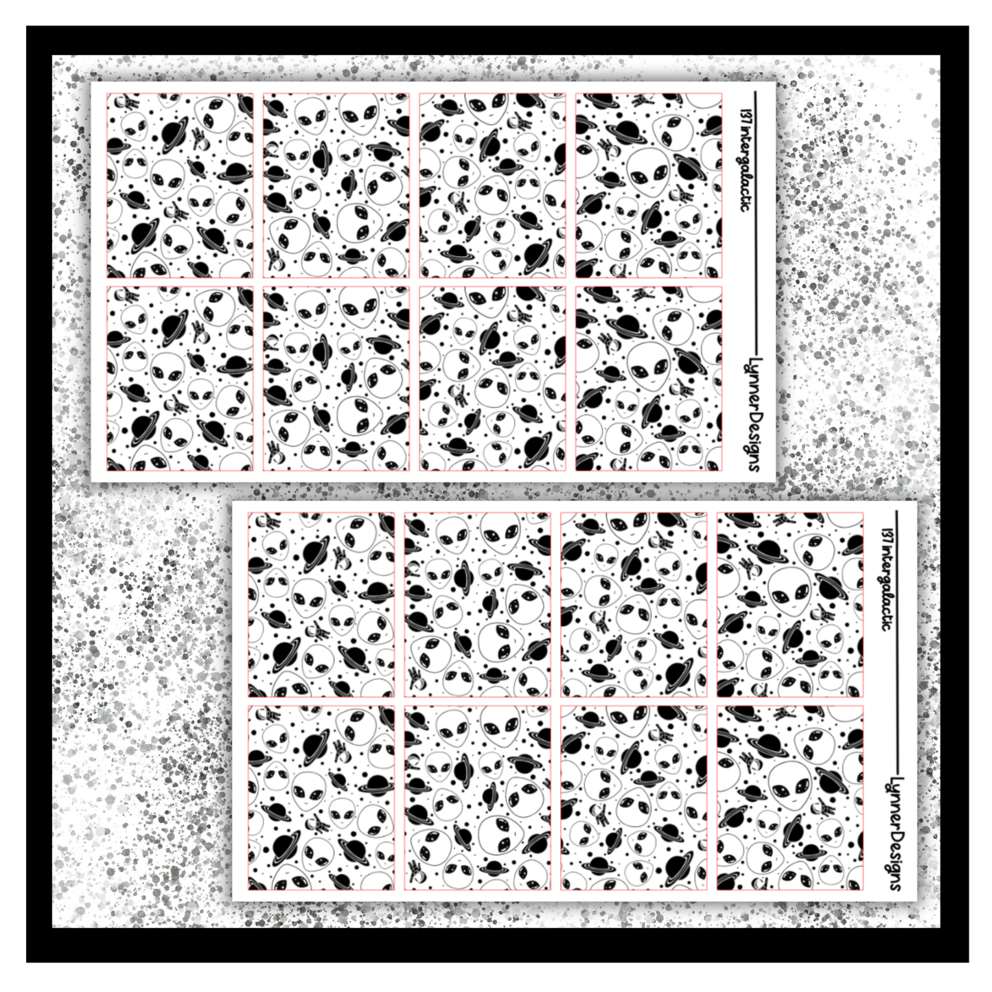 Printable - 137 Intergalactic Foil Pack