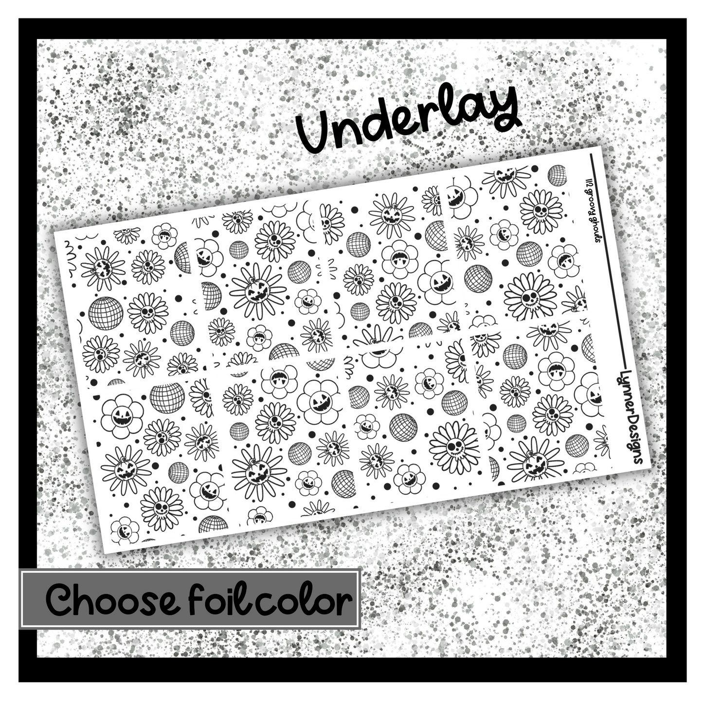 112 Groovy Ghoul - Underlays