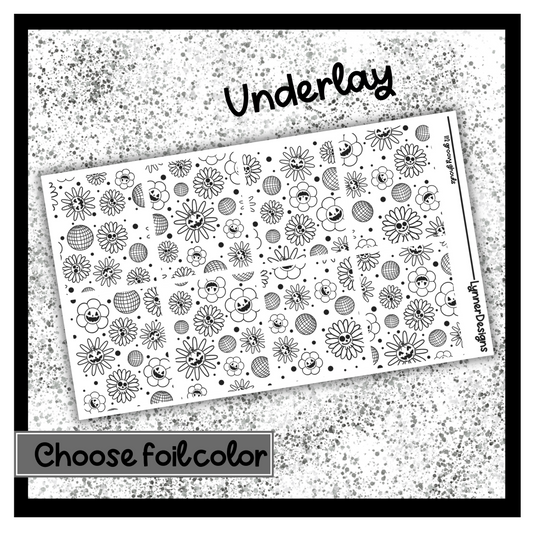 112 Groovy Ghoul - Underlays