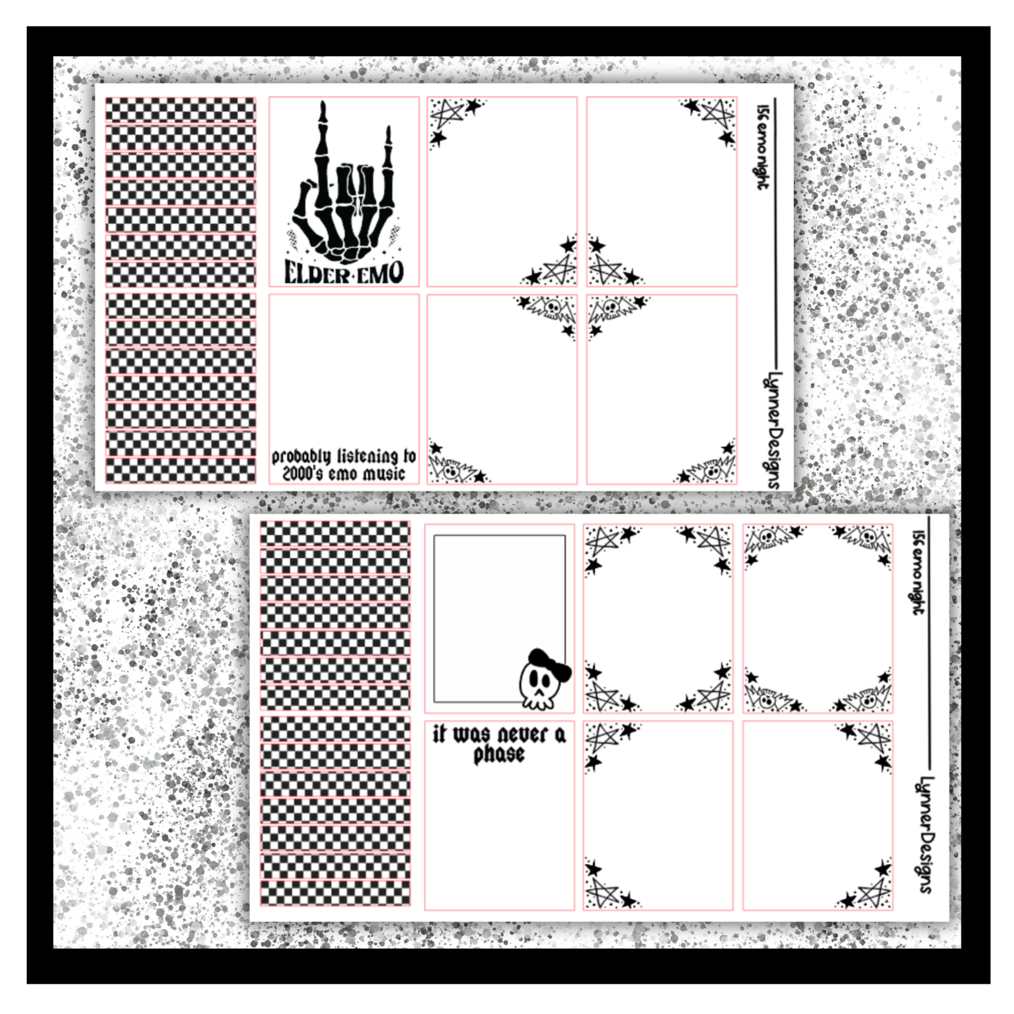 Printable - 156 Emo Night Foil Pack