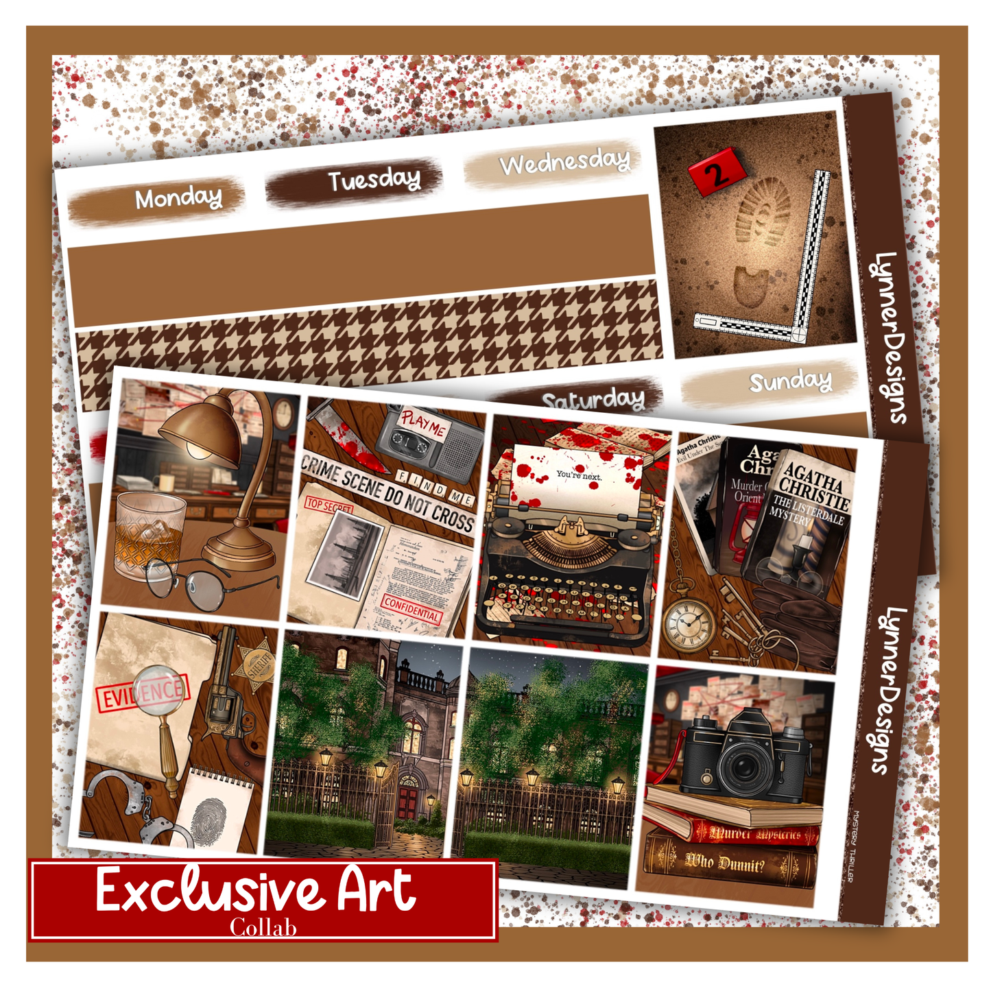 Mystery Thriller - Vertical Weekly Kit