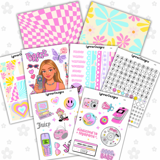 Journaling Kit - Y2K