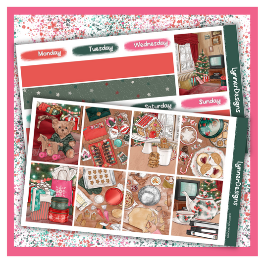 Christmas Memories - Vertical Weekly Kit