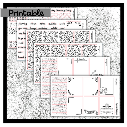 Printable - 140 Kingfisher Foil Pack