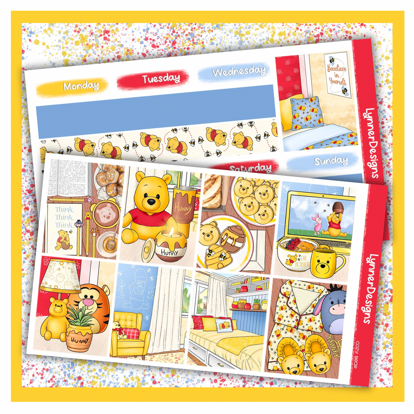 Cozy Bear - Vertical Weekly Kit