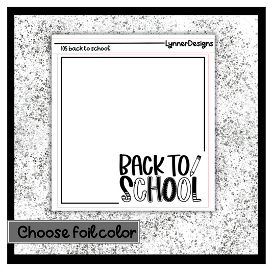 105 Back to School Double Box