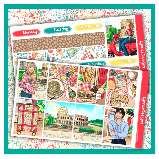 Italian Summer - Vertical Weekly Kit