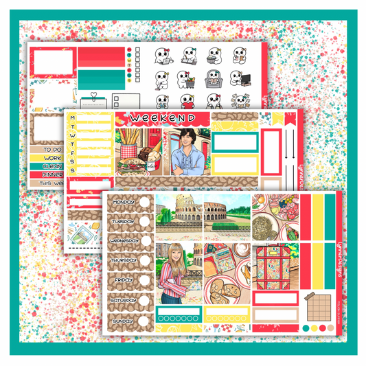 Italian Summer - Hobonichi Cousin Weekly Kit