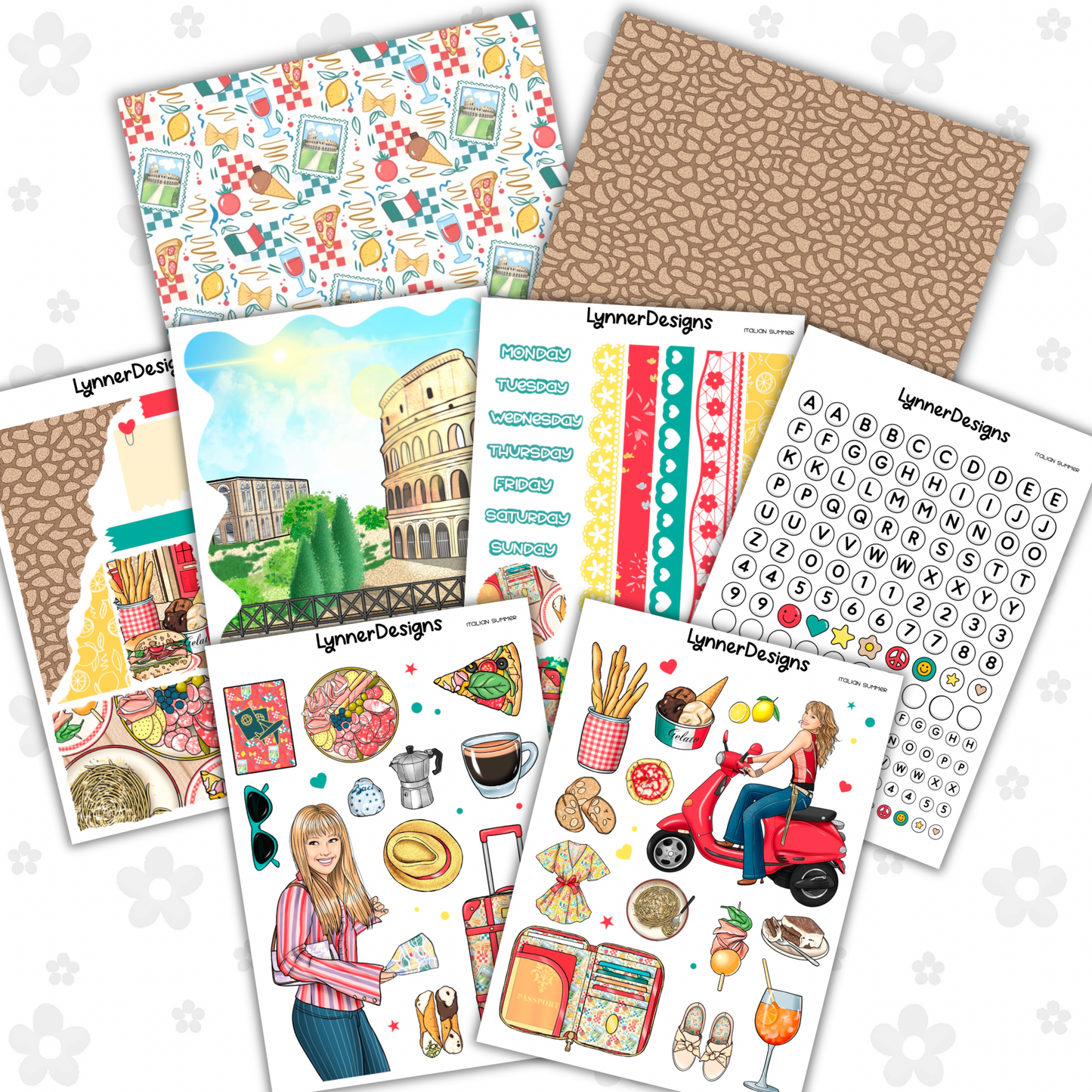 Journaling Kit - Italian Summer