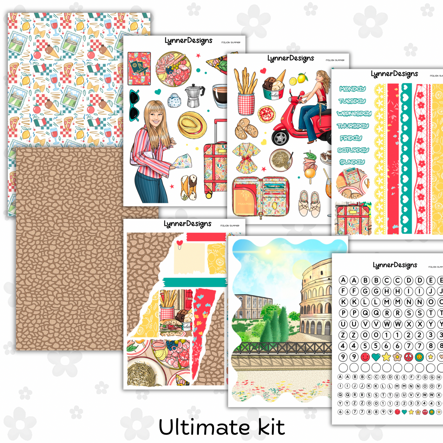 Journaling Kit - Italian Summer