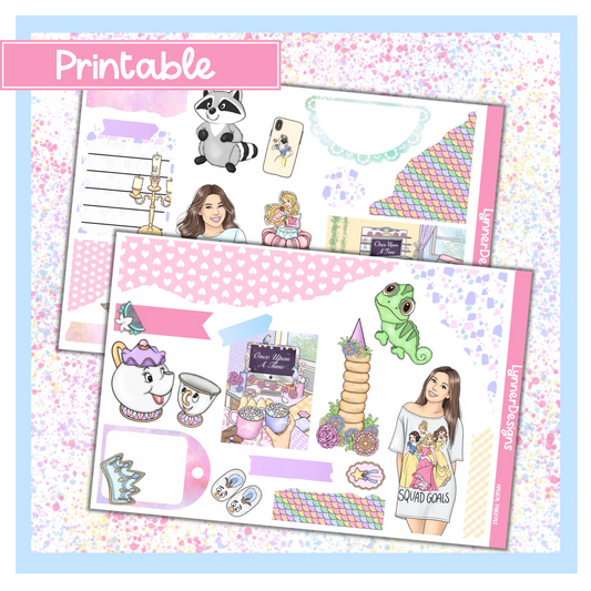 Printable - Magical Fairytale Journaling Kit