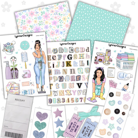 Junk Journal Kit - Spring Refresh