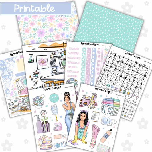 Printable - Spring Refresh Journaling Kit