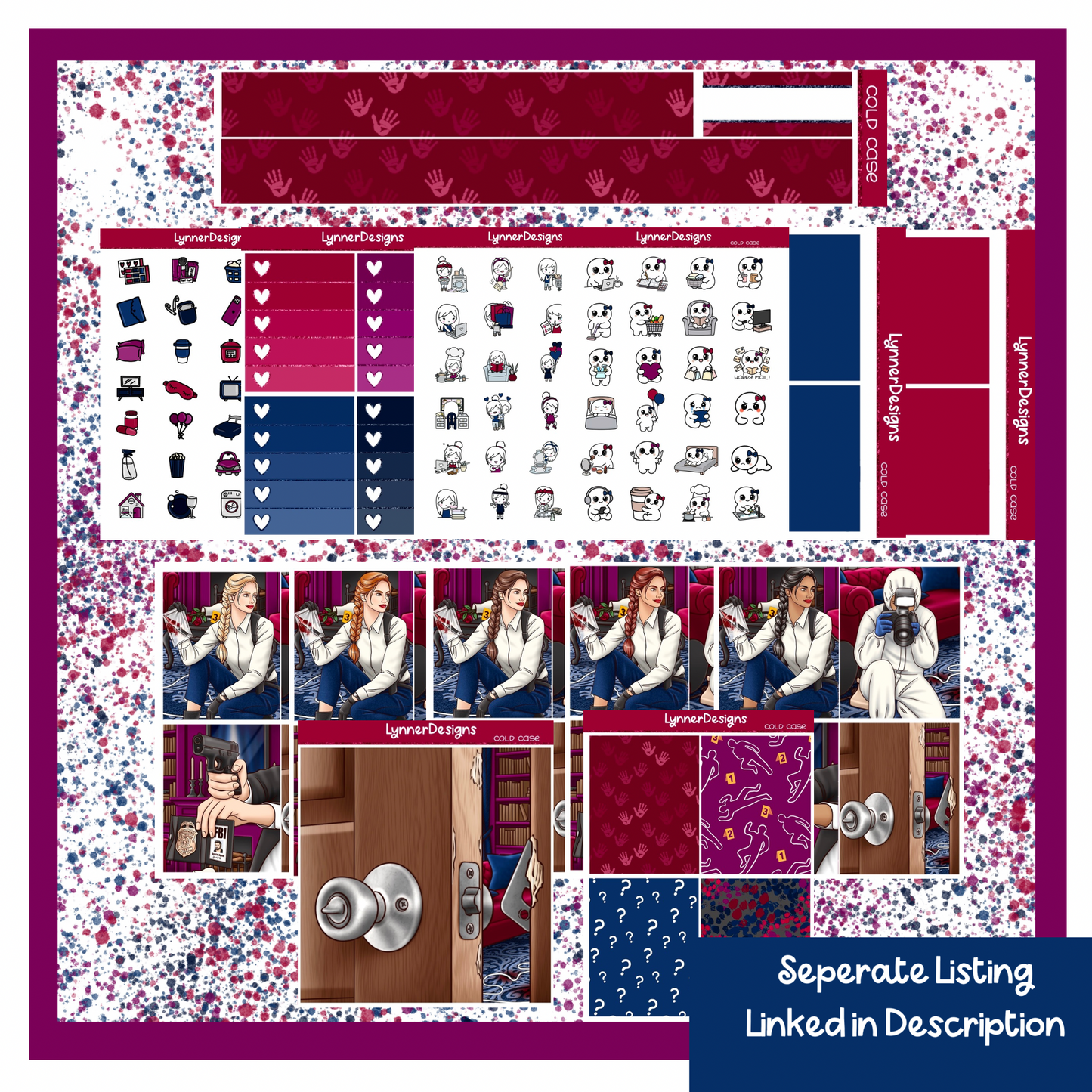 Cold Case - Vertical Weekly Kit