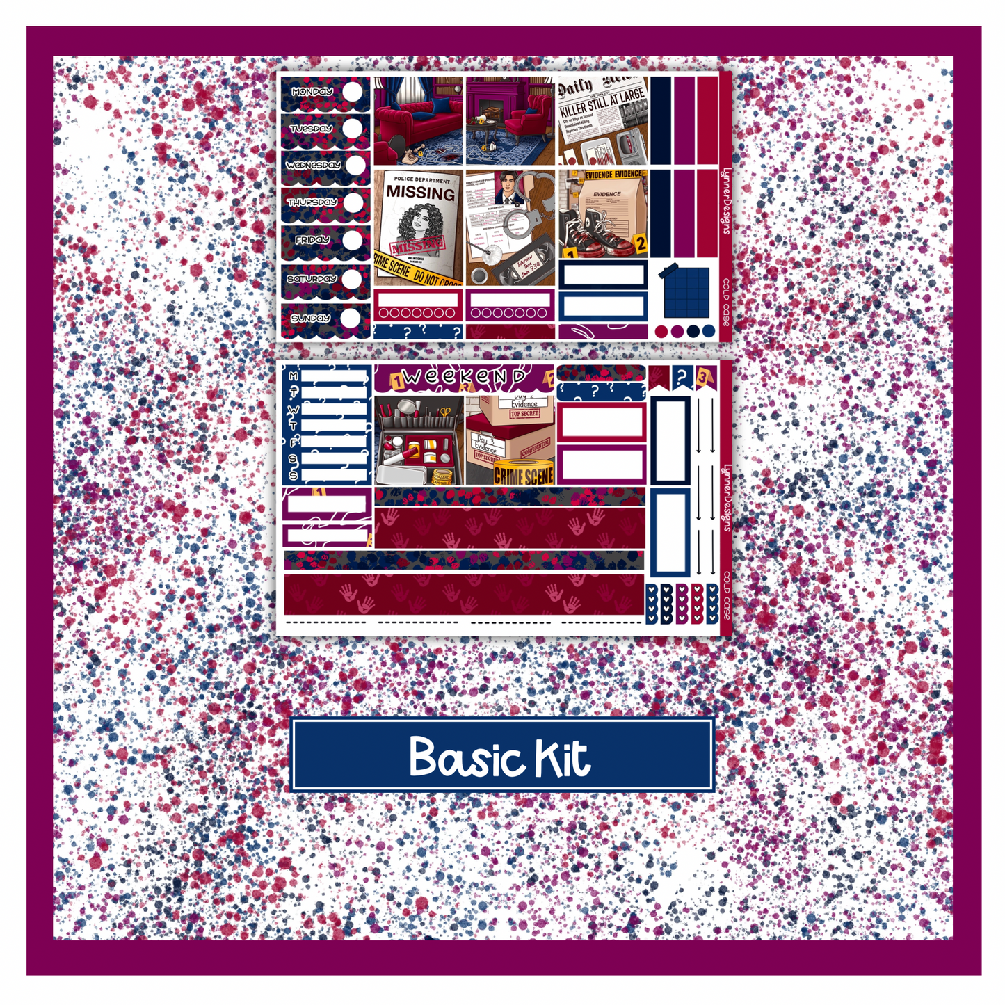 Cold Case - Hobonichi Cousin Weekly Kit