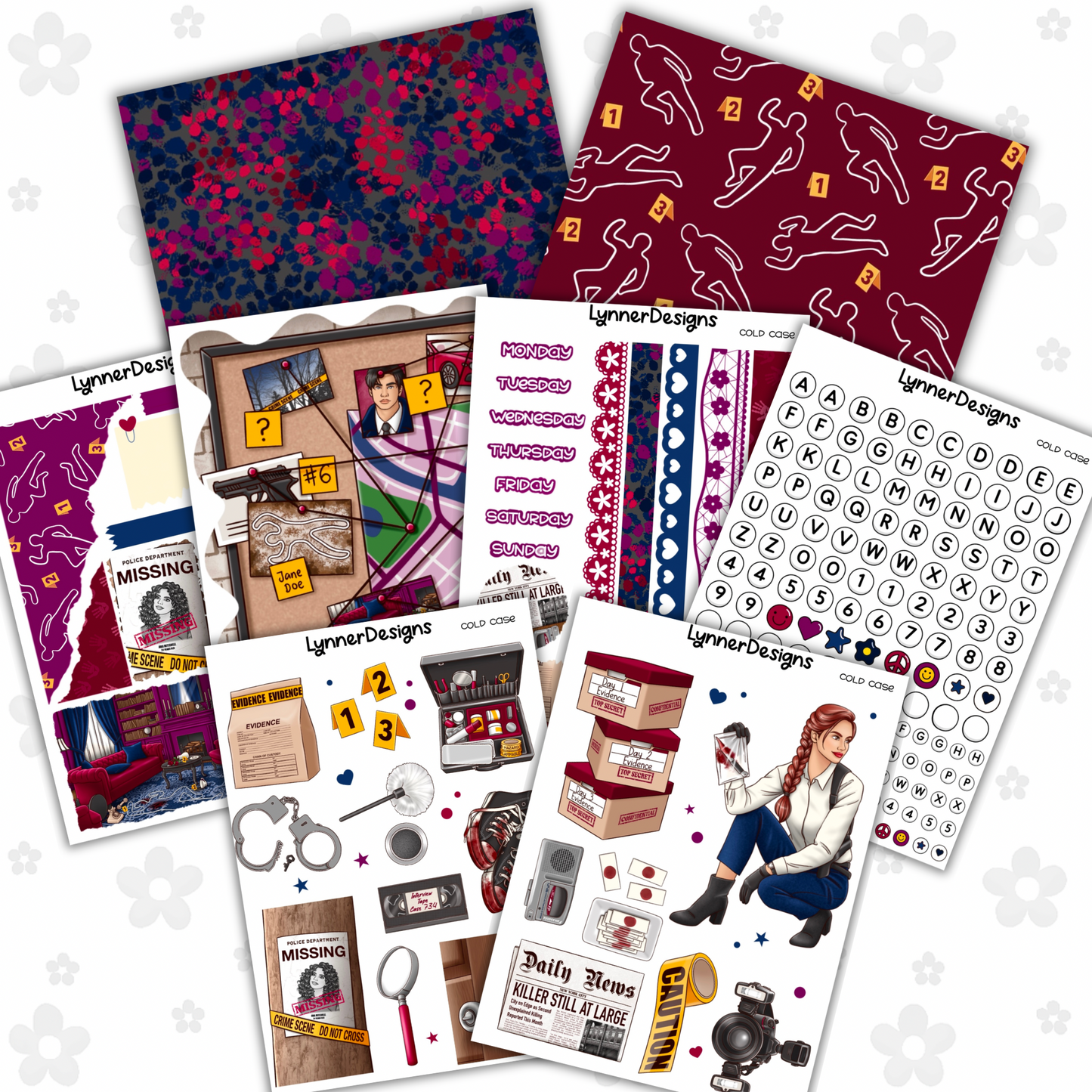 Journaling Kit - Cold Case