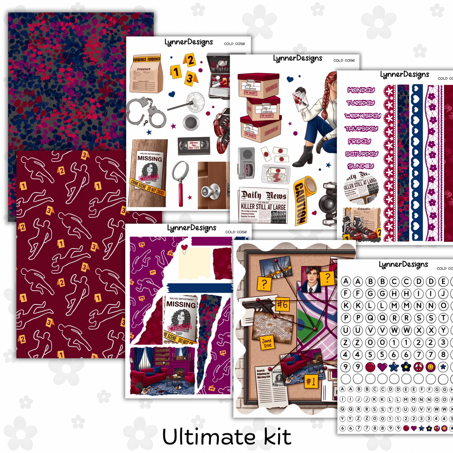 Journaling Kit - Cold Case