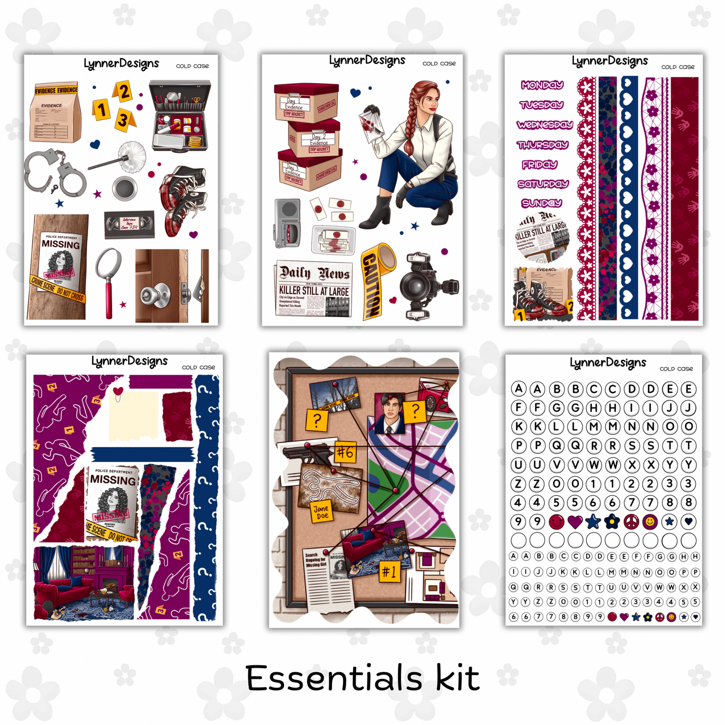 Journaling Kit - Cold Case