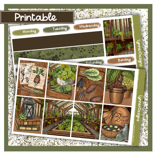 Printable - Spellbound Seedlings - Vertical Weekly Kit