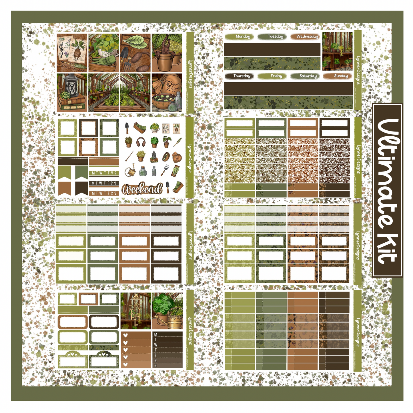 Spellbound Seedlings - Vertical Weekly Kit