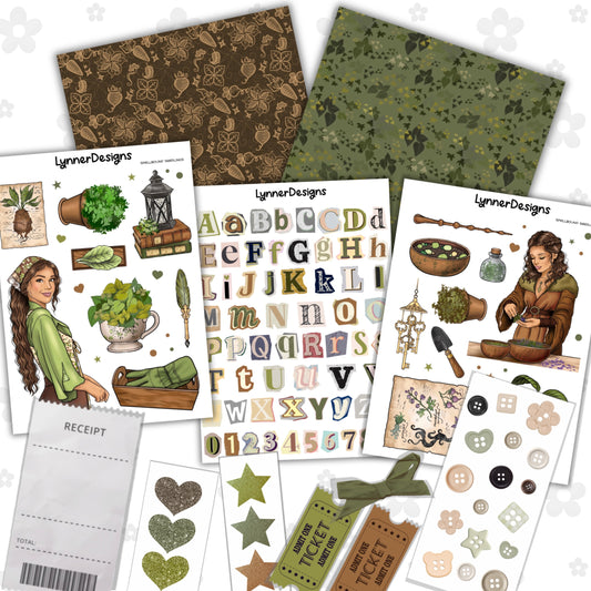 Junk Journal Kit - Spellbound Seedlings