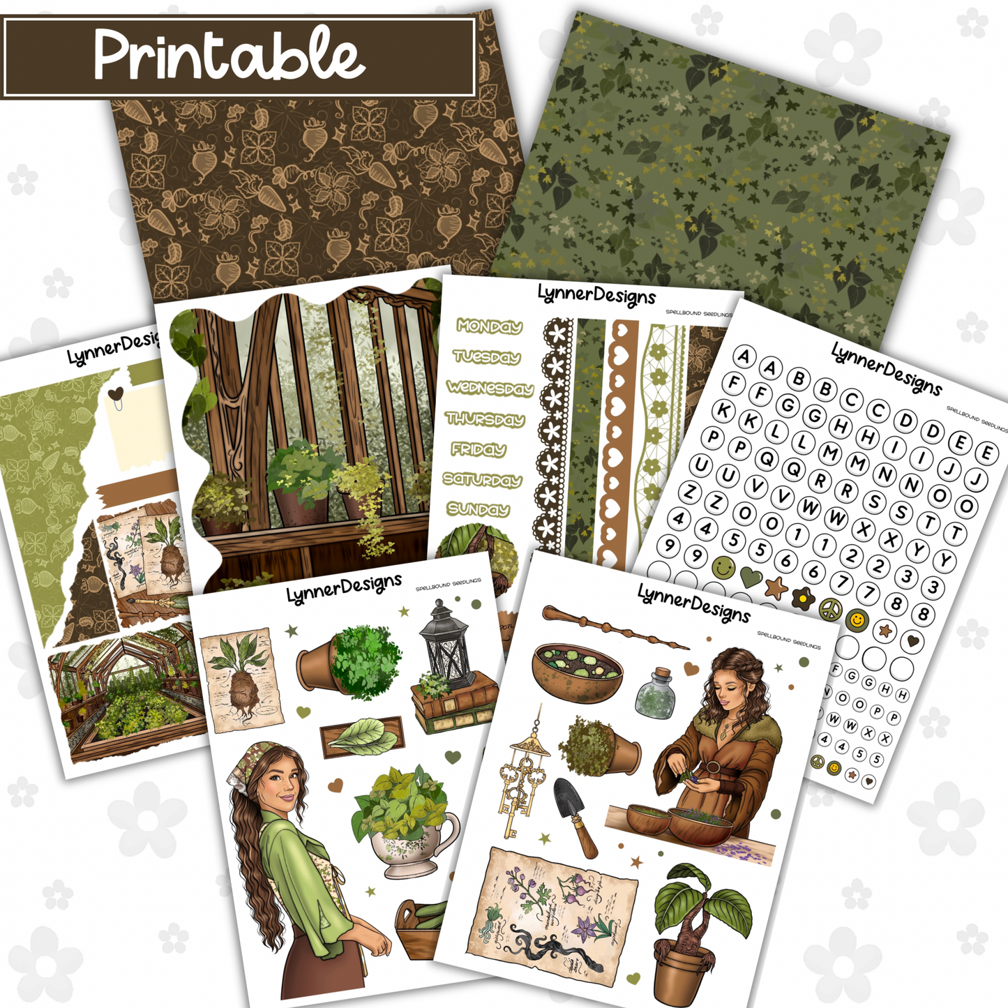 Printable - Spellbound Seedlings Journaling Kit