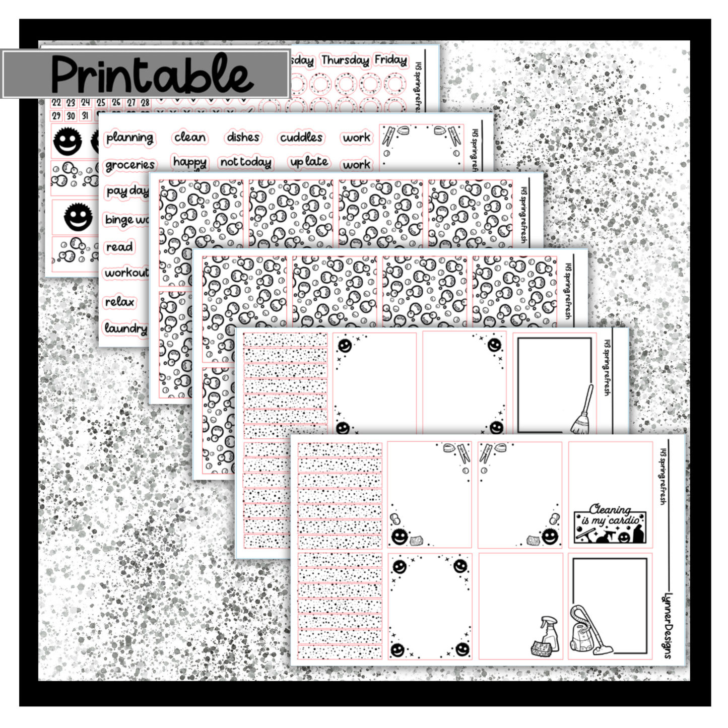 Printable - 143 Spring Refresh Foil Pack