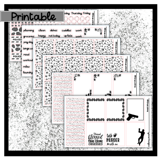Printable - 144 True Crime Foil Pack