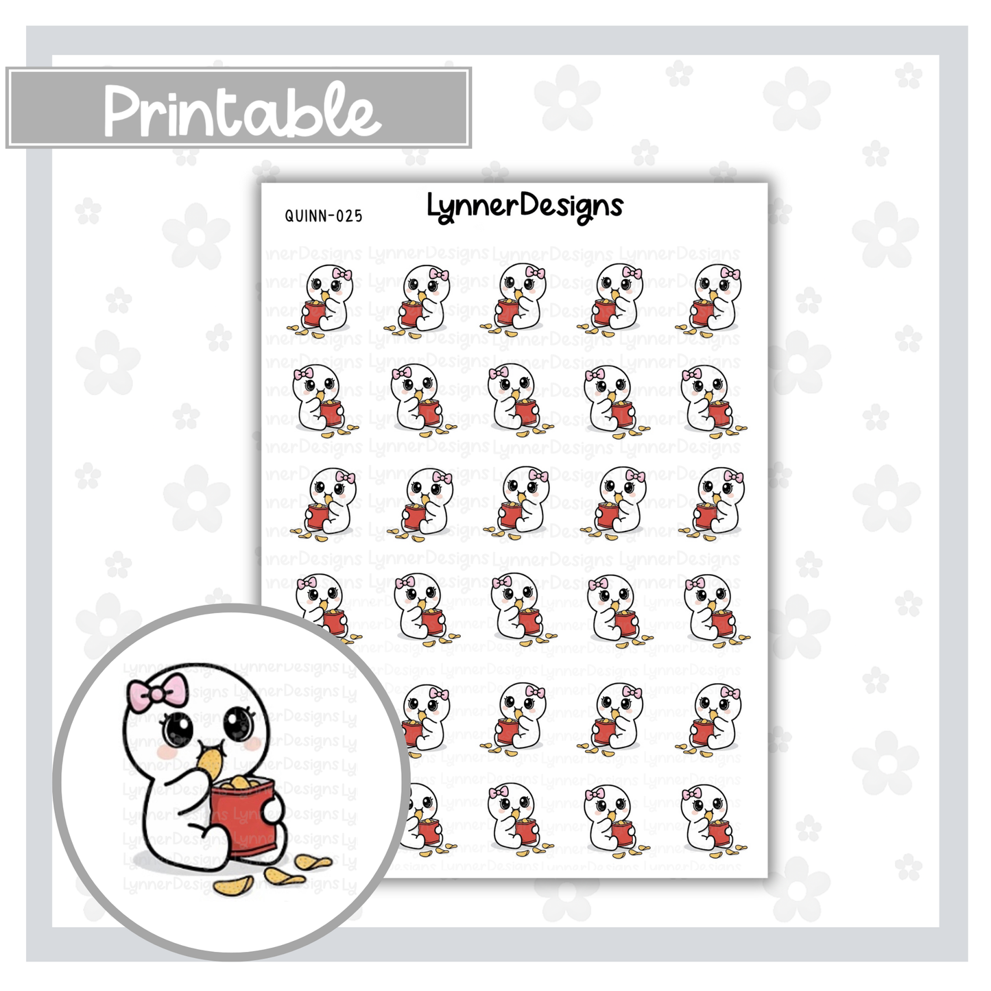 Printable - Quinn 025 - Snacking