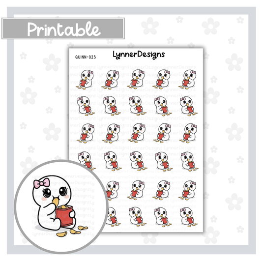 Printable - Quinn 025 - Snacking