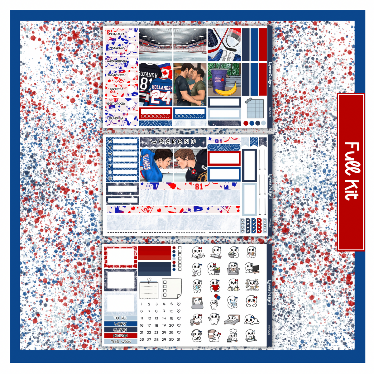 Rivals - Hobonichi Cousin Weekly Kit