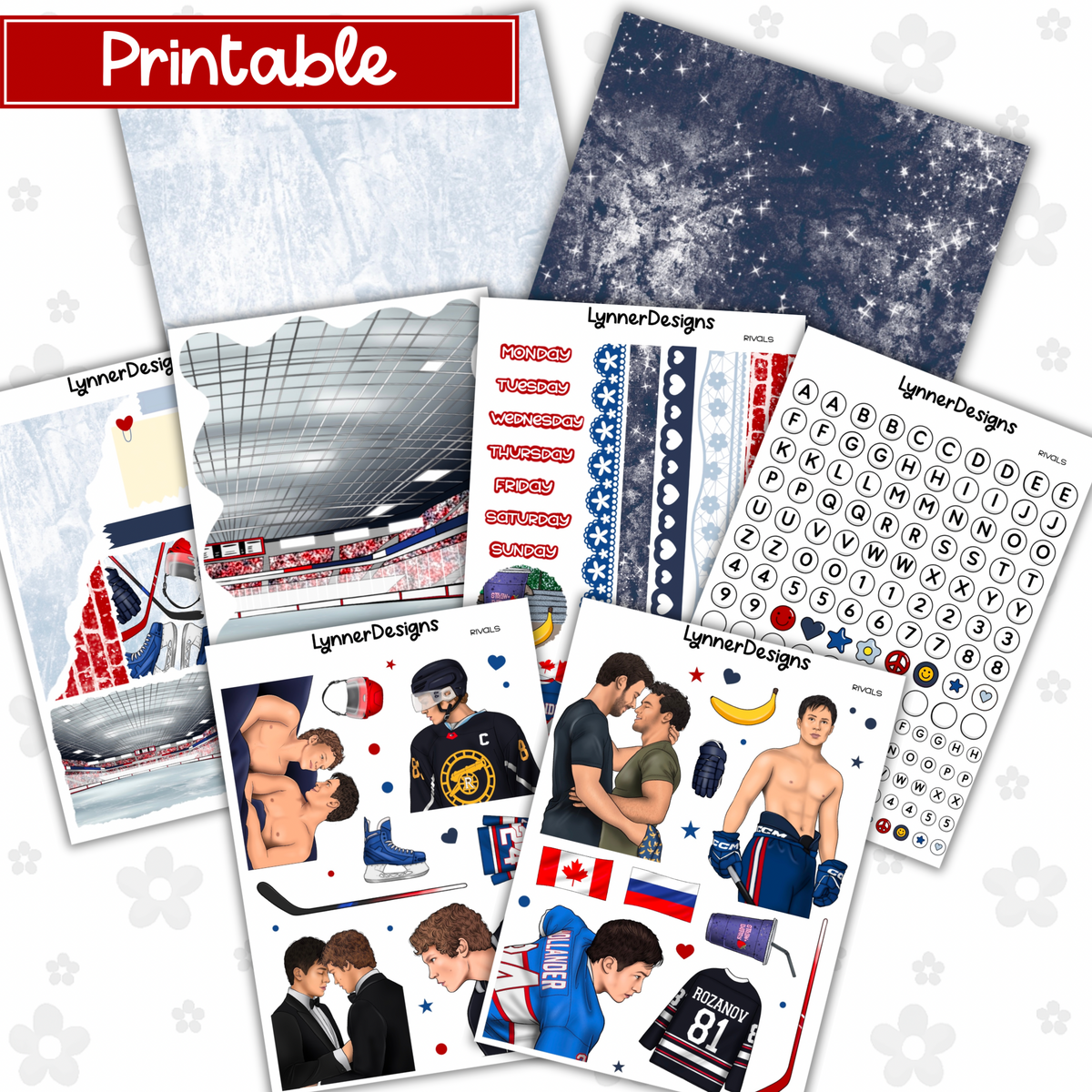 Kaye Rivals Printable Printable - Rivals Journaling Kit – LynnerDesigns