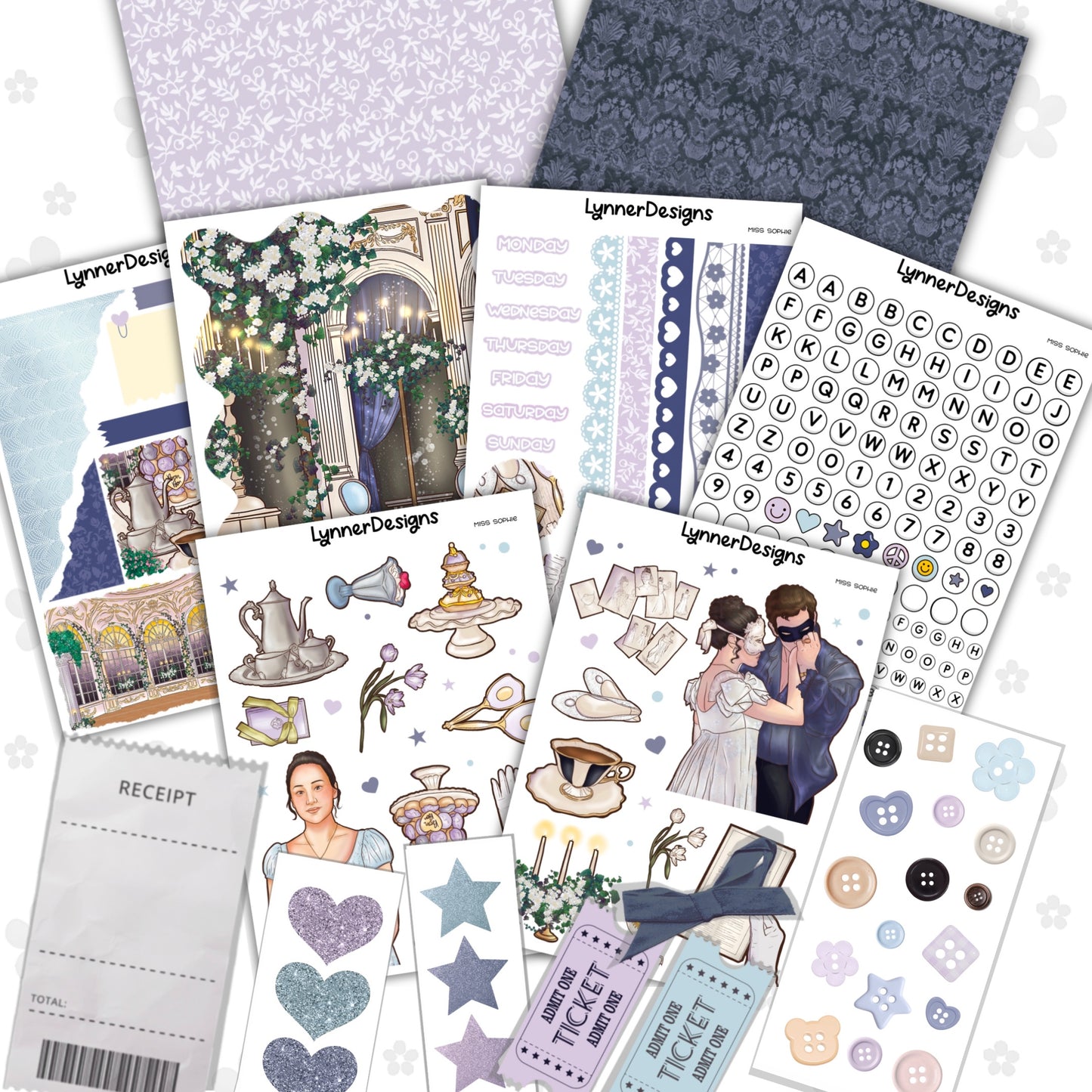 Journaling Kit / Junk Journal - Miss Sophie