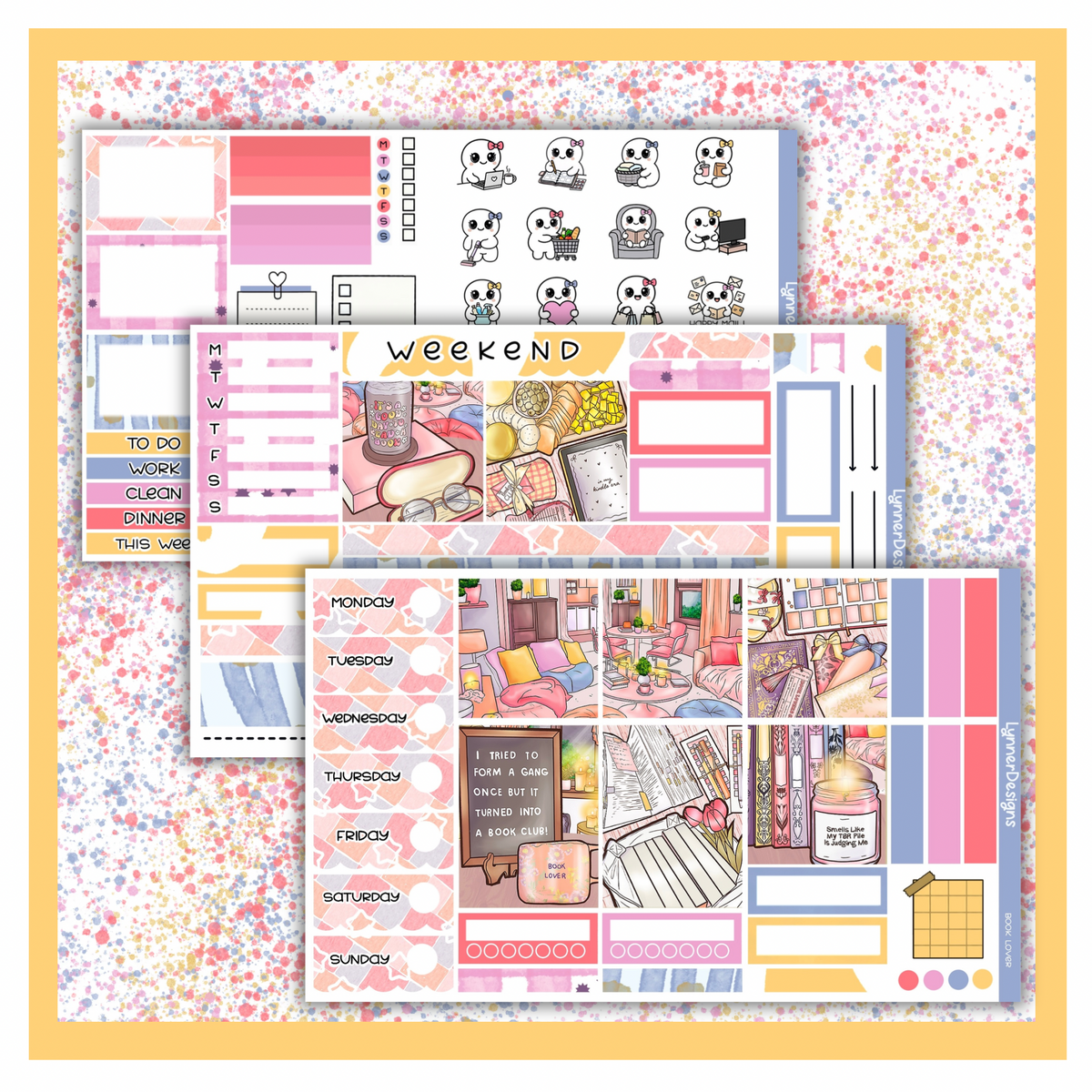 Book Lover - Hobonichi Cousin Weekly Kit
