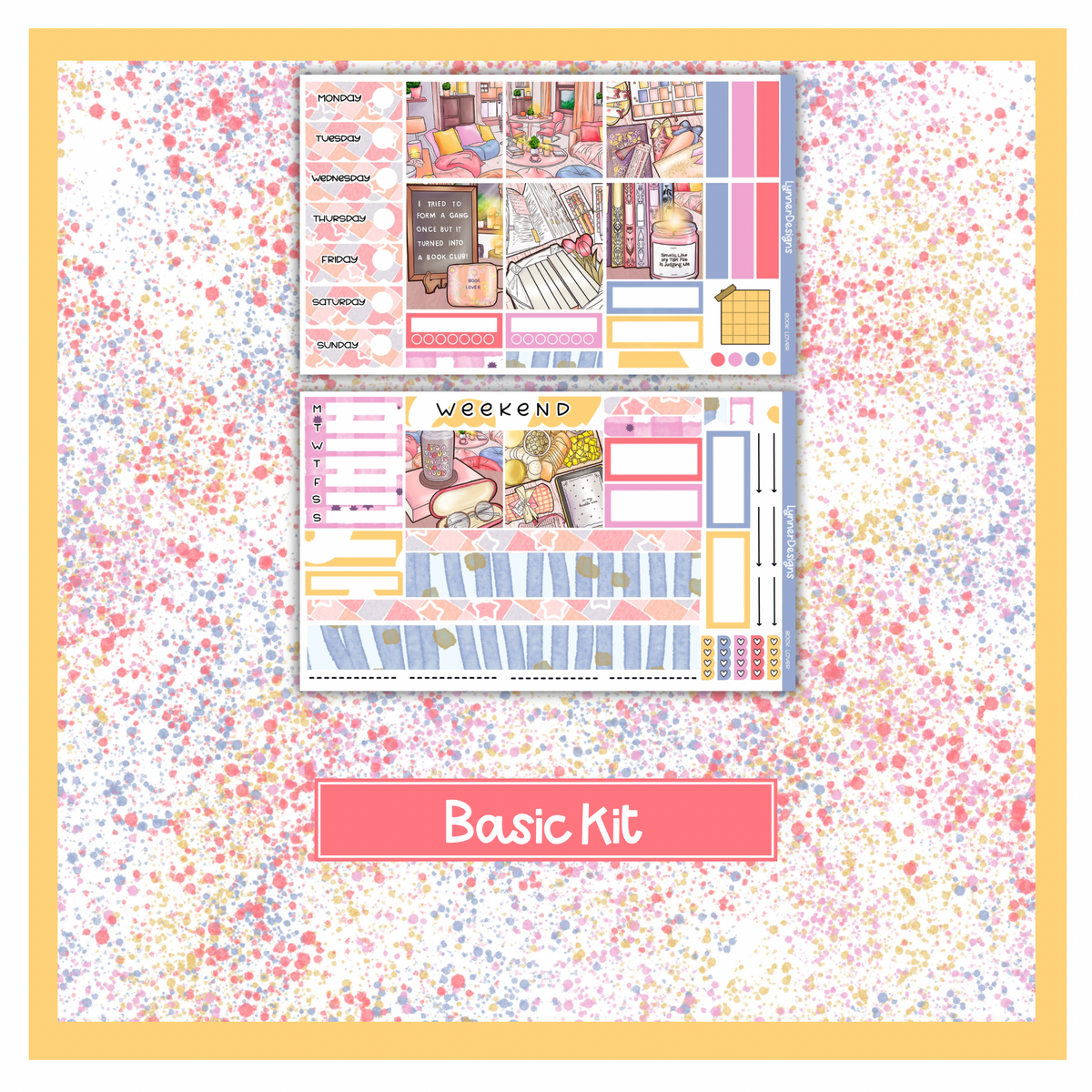 Book Lover - Hobonichi Cousin Weekly Kit