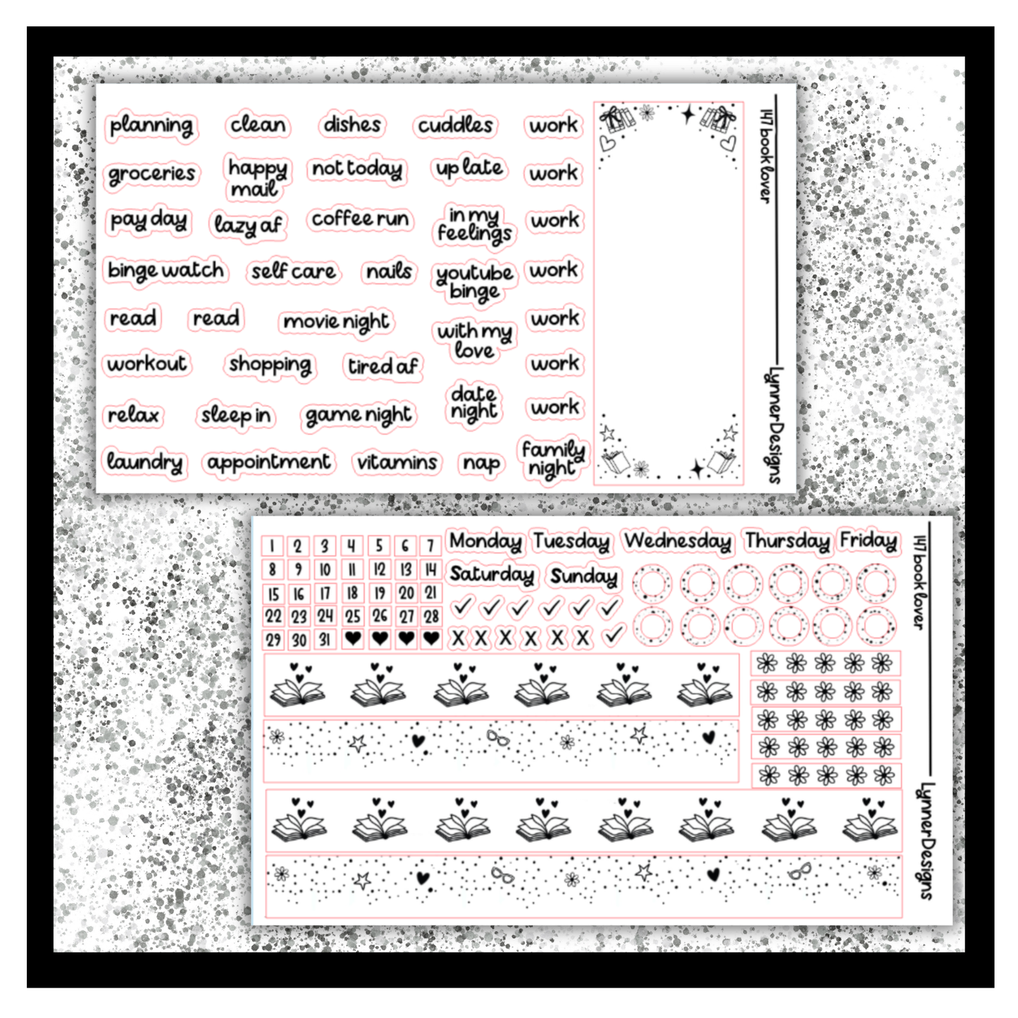 147 Book Lover - Foil Pack