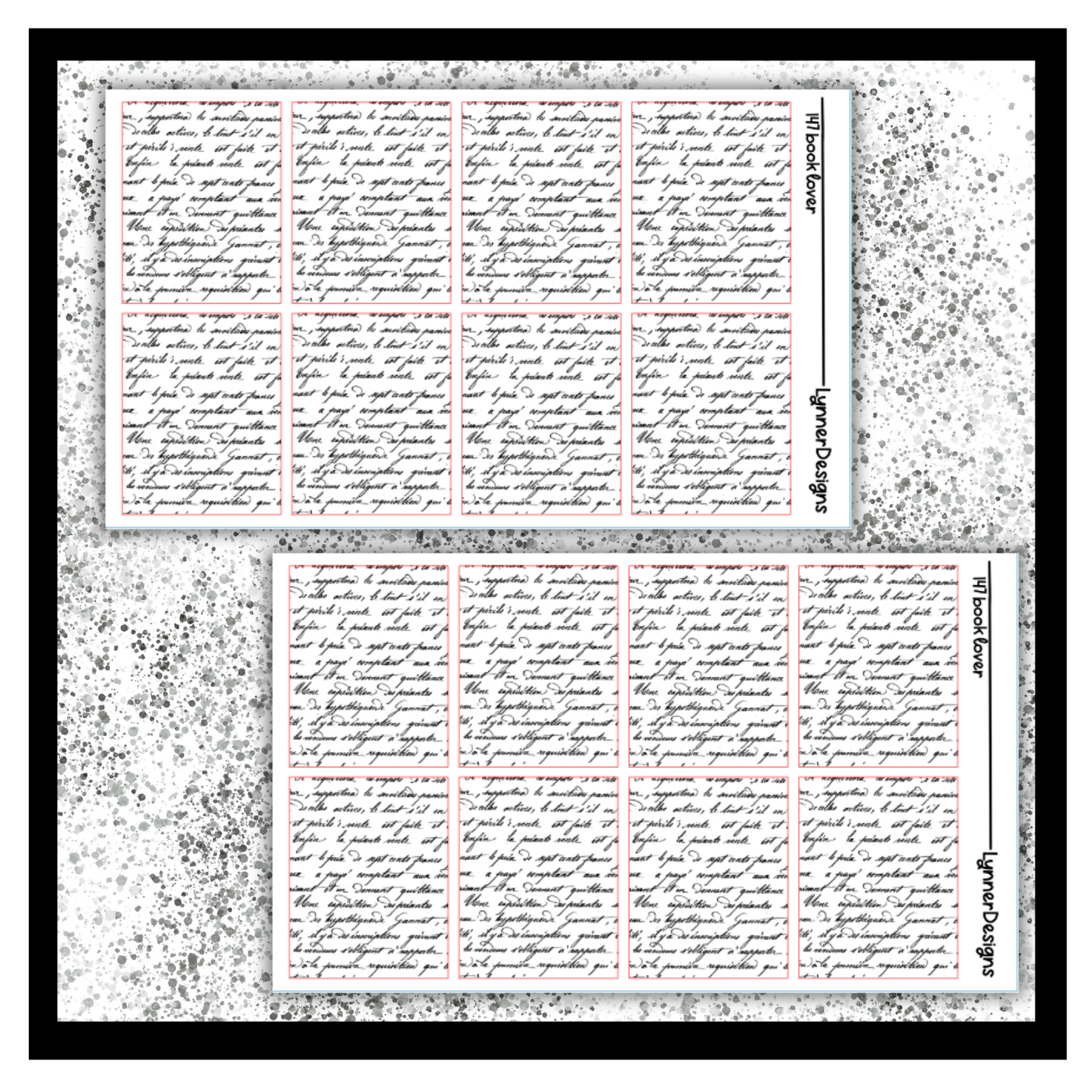 147 Book Lover - Foil Pack