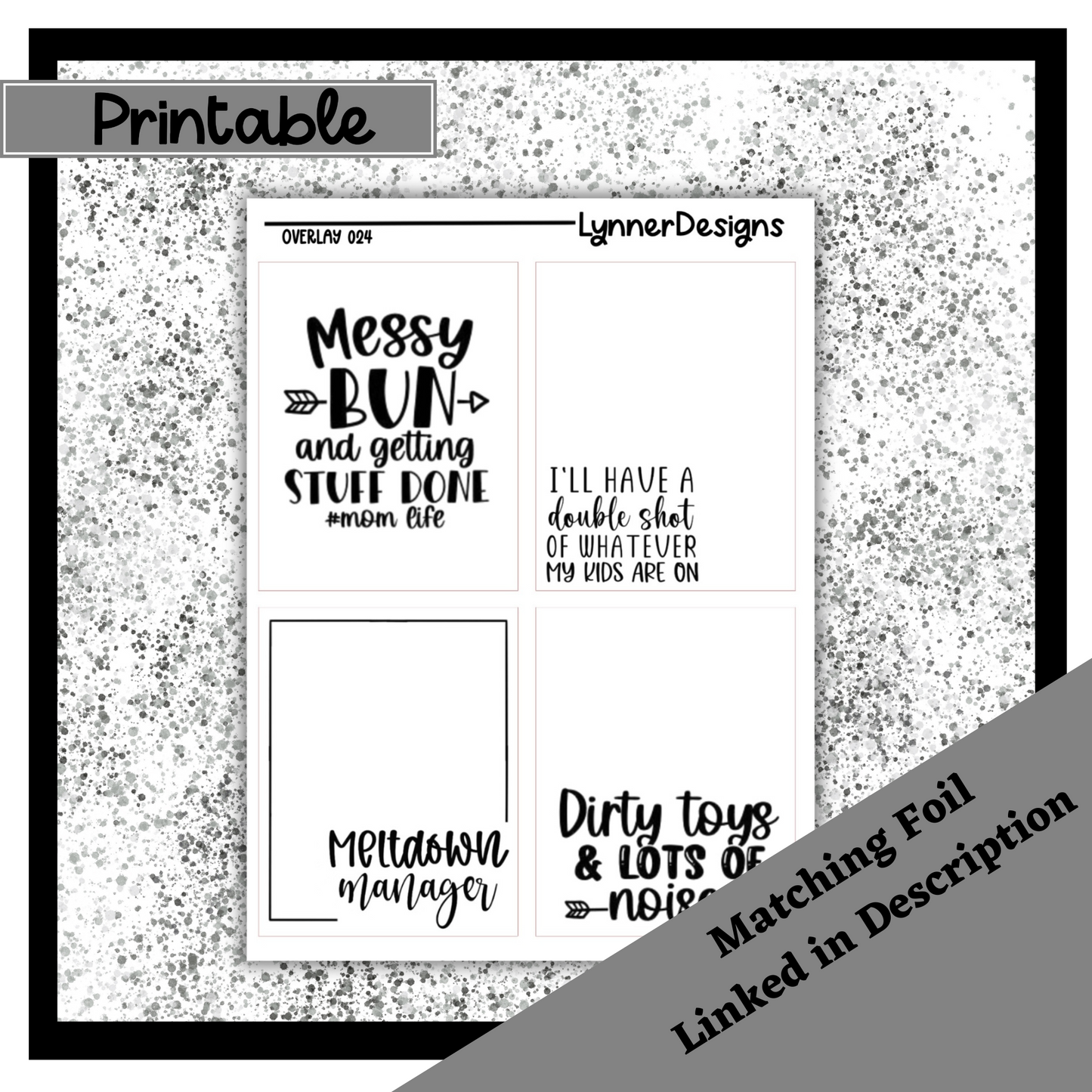 Printable - A Mother’s Love Weekly Kit