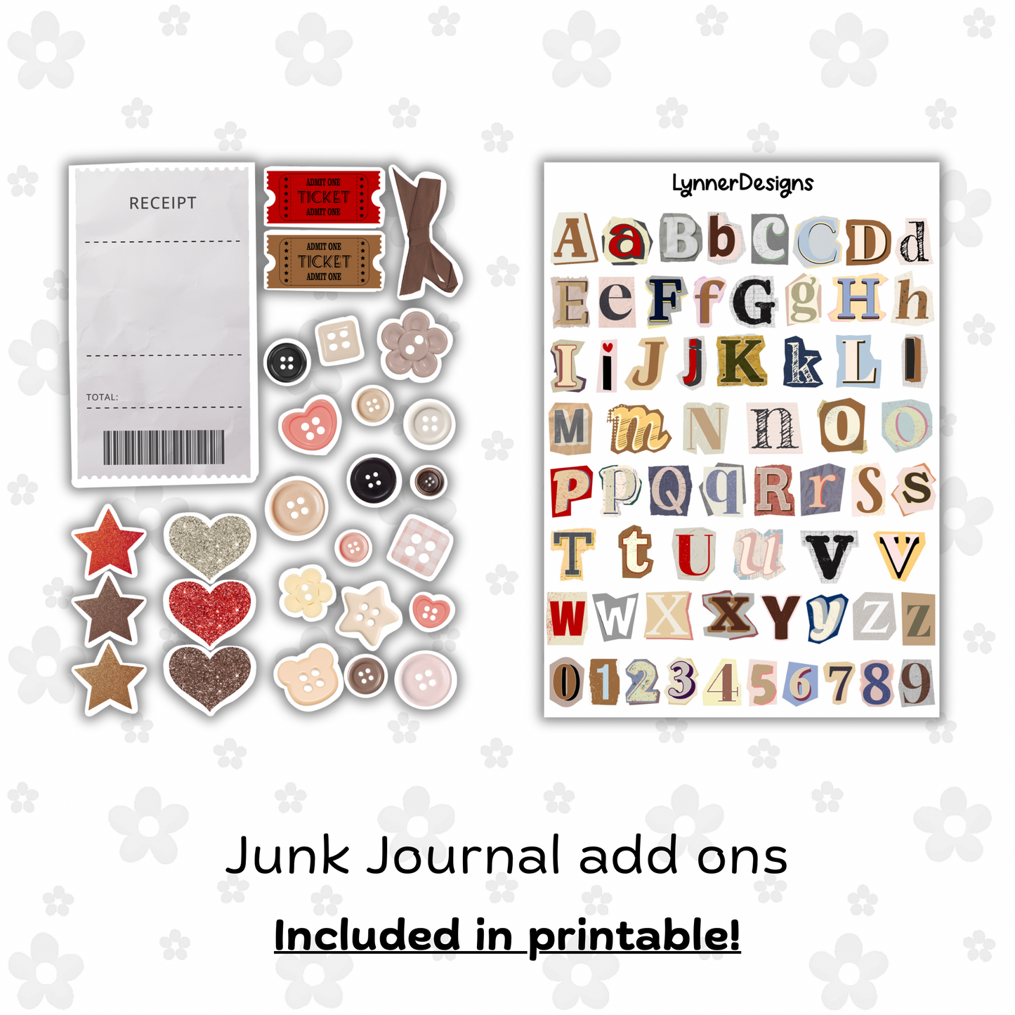 Printable - Mystery Thriller Journaling / Junk Journal Kit