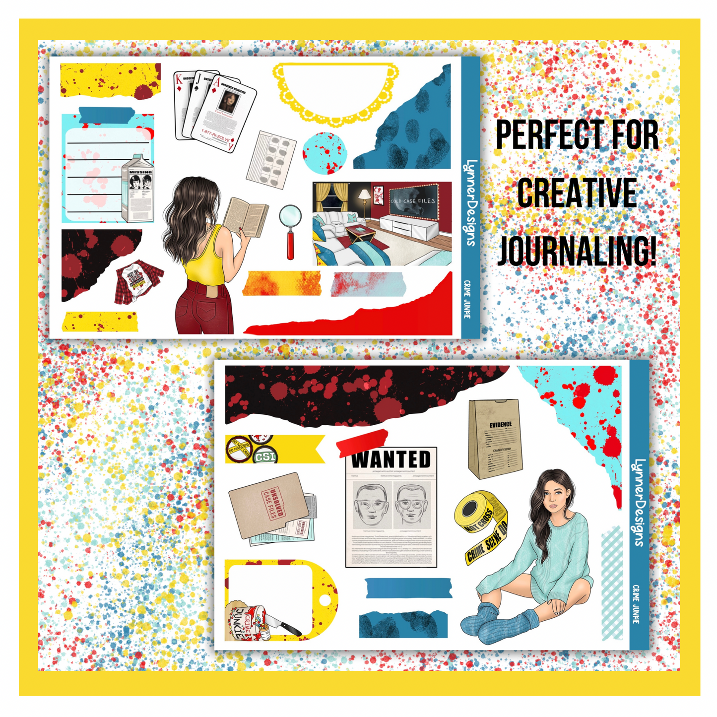 Journaling Kit - Crime Junkie