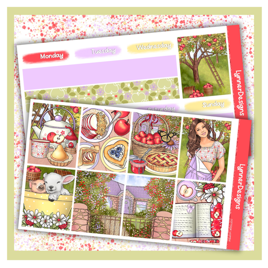 Cottage Whimsy - Vertical Weekly Kit