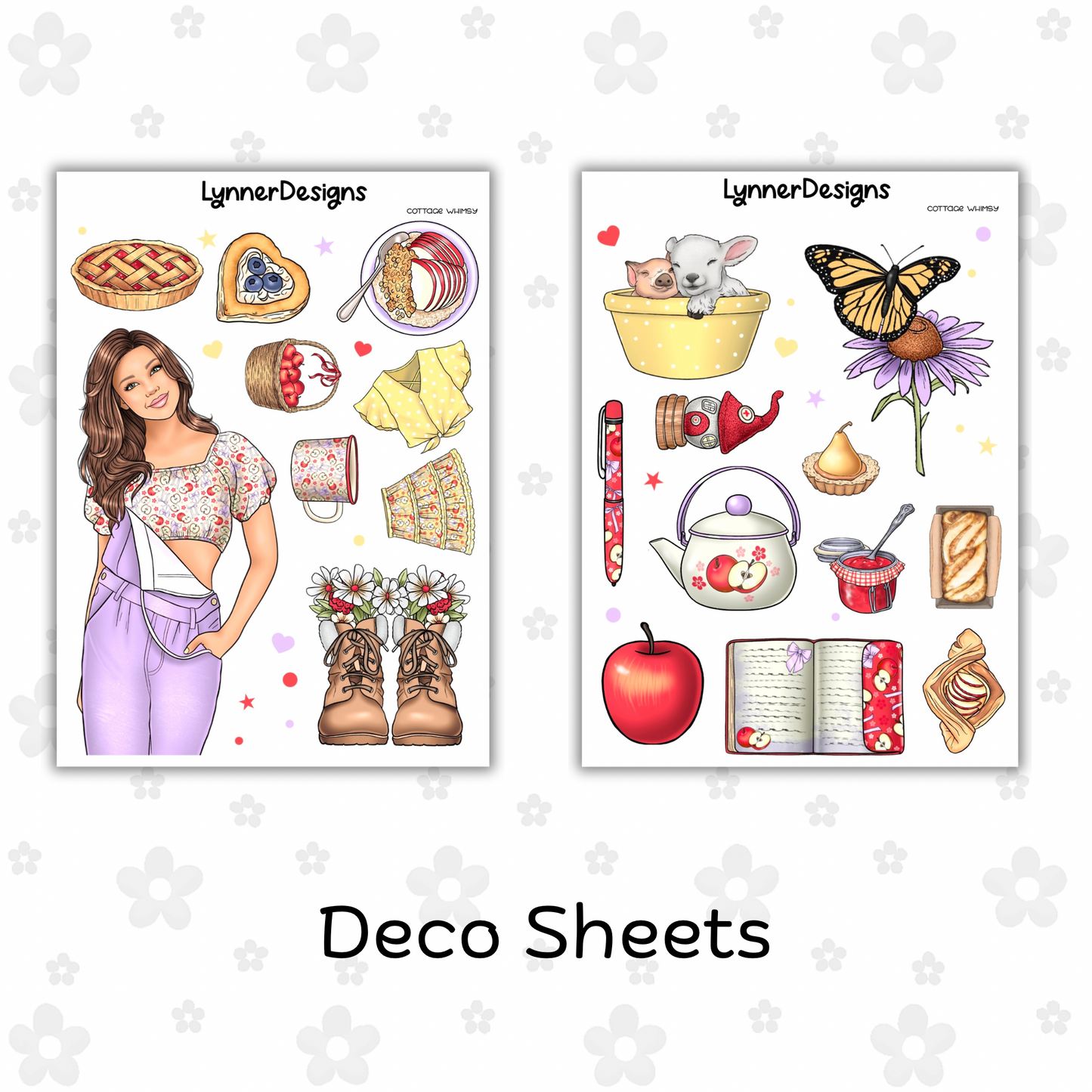 Journaling Kit / Junk Journal - Cottage Whimsy