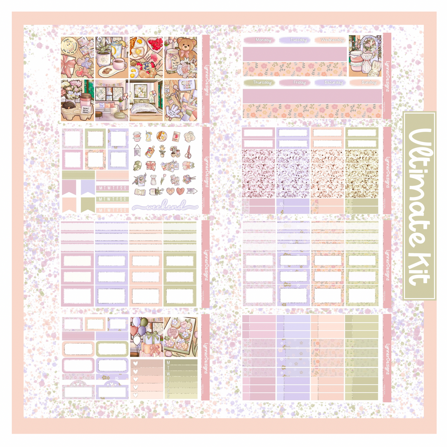 Mom’s Day - Vertical Weekly Kit