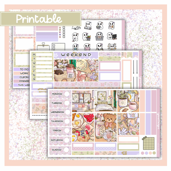 Printable - Mom’s Day Hobonichi Cousin Weekly Kit – LynnerDesigns